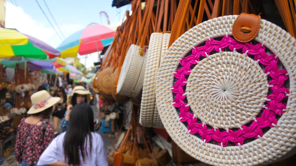 Ratan Bag on Ubud Market