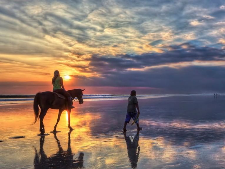 Bali Sunset Horse Riding Semut Bali Tours